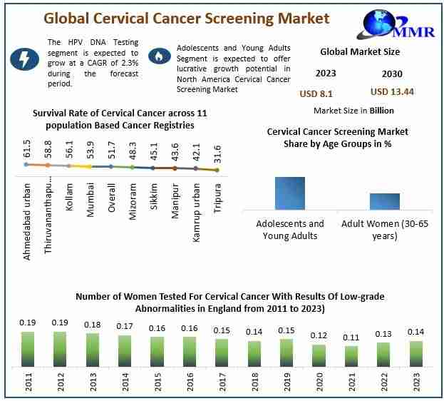 Cervical Cancer Screening Market Developments Status, Key Players,  Share and Outlook