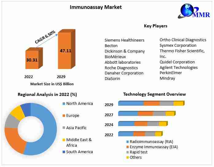 Immunoassay Market 2022 Booming Strategies of Top Companies, Growth Analysis, Regional Demand and Challenges 2029