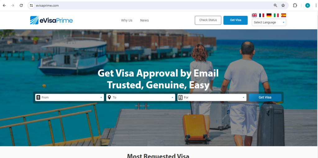 FOR SPANISH CITIZENS – Online Visa eVisaPrime – The trusted