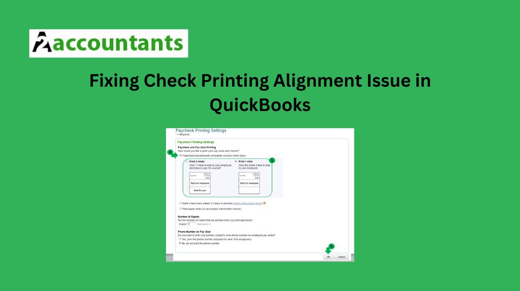 Fixing Check Printing Alignment Issue in QuickBooks