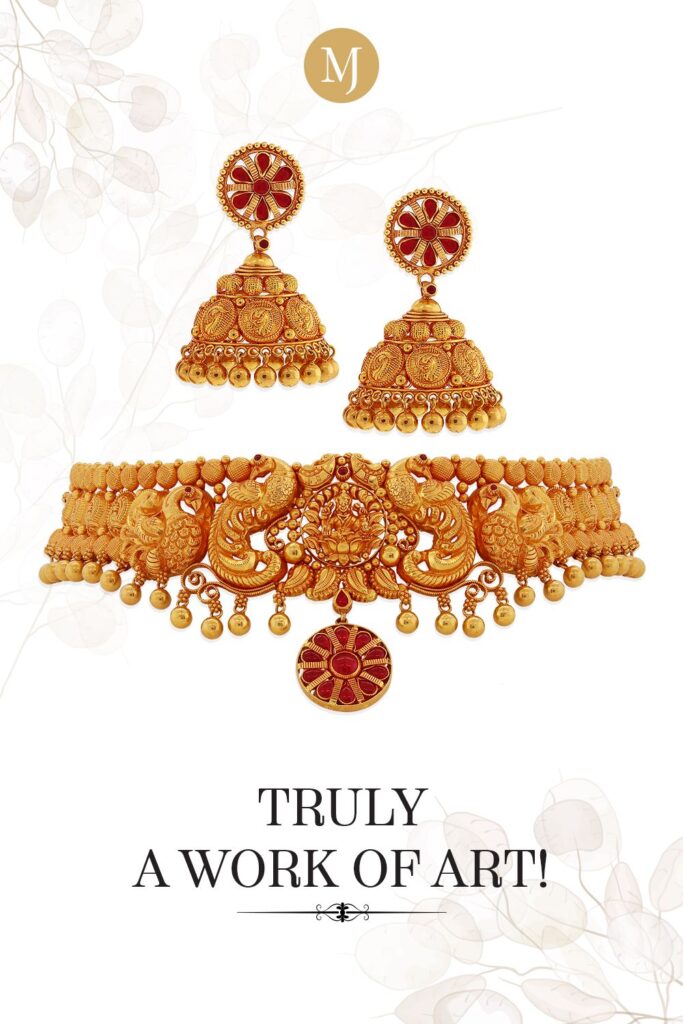 Elegant Indian Choker Necklaces by Malani Jewelers
