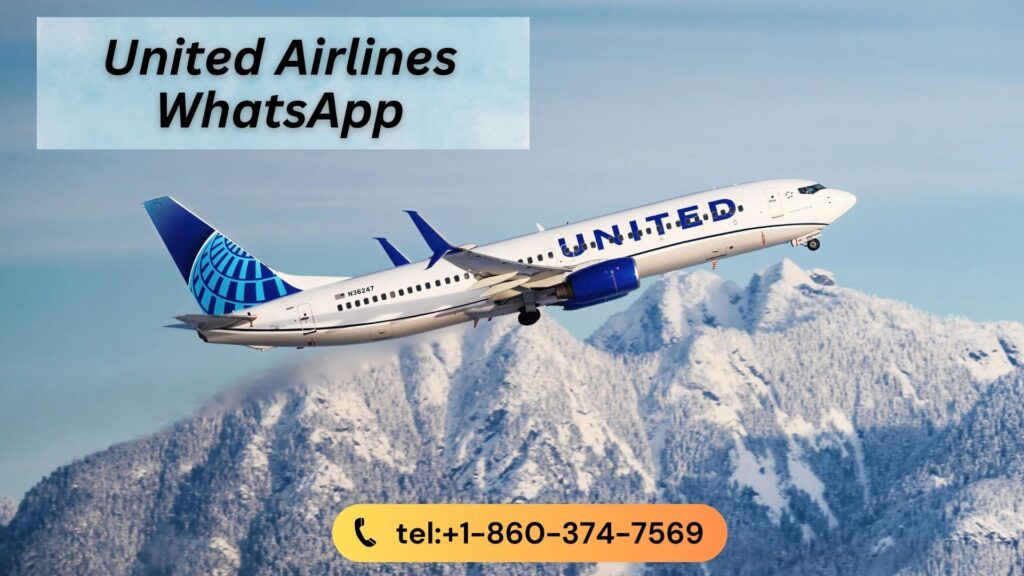 Does United Airlines have 24×7 WhatsApp Chat Support?