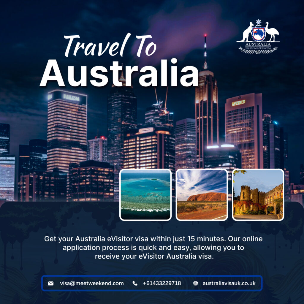 Australian eVisitor (Subclass 651) Visa for UK and European