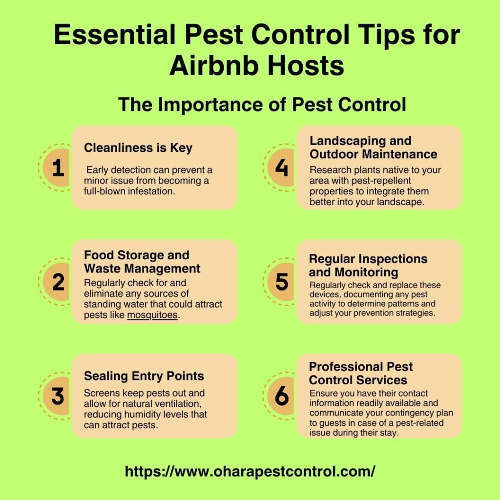Essential Pest Control Tips for Airbnb Hosts