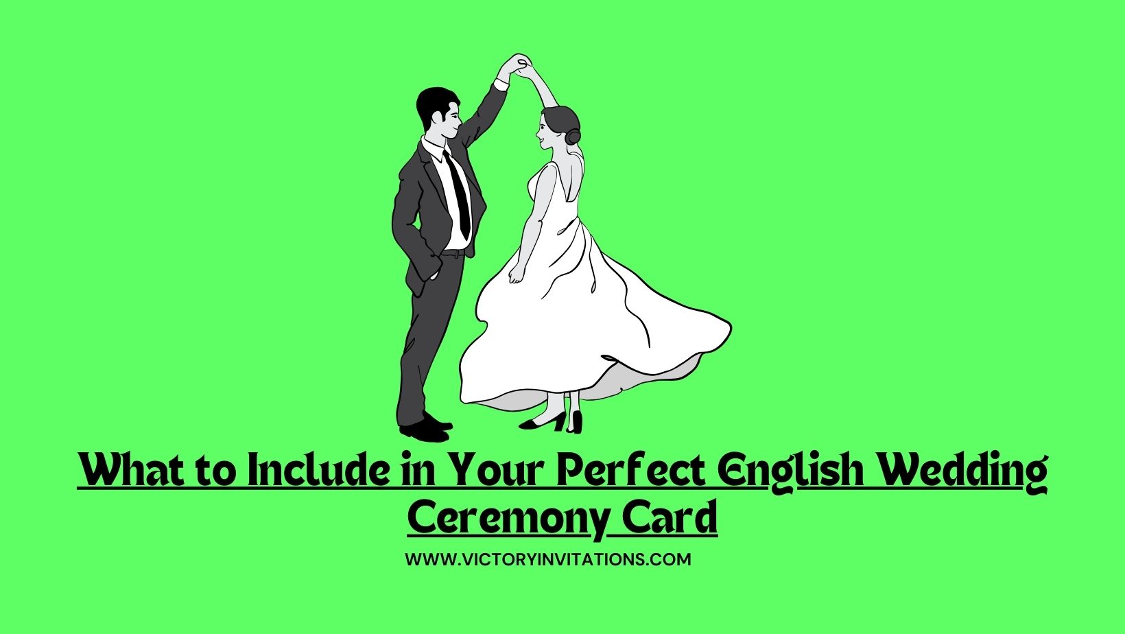 What to Include in Your Perfect English Wedding Ceremony Card