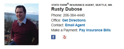 Rusty Dubose State Farm Insurance Agency in Seattle
