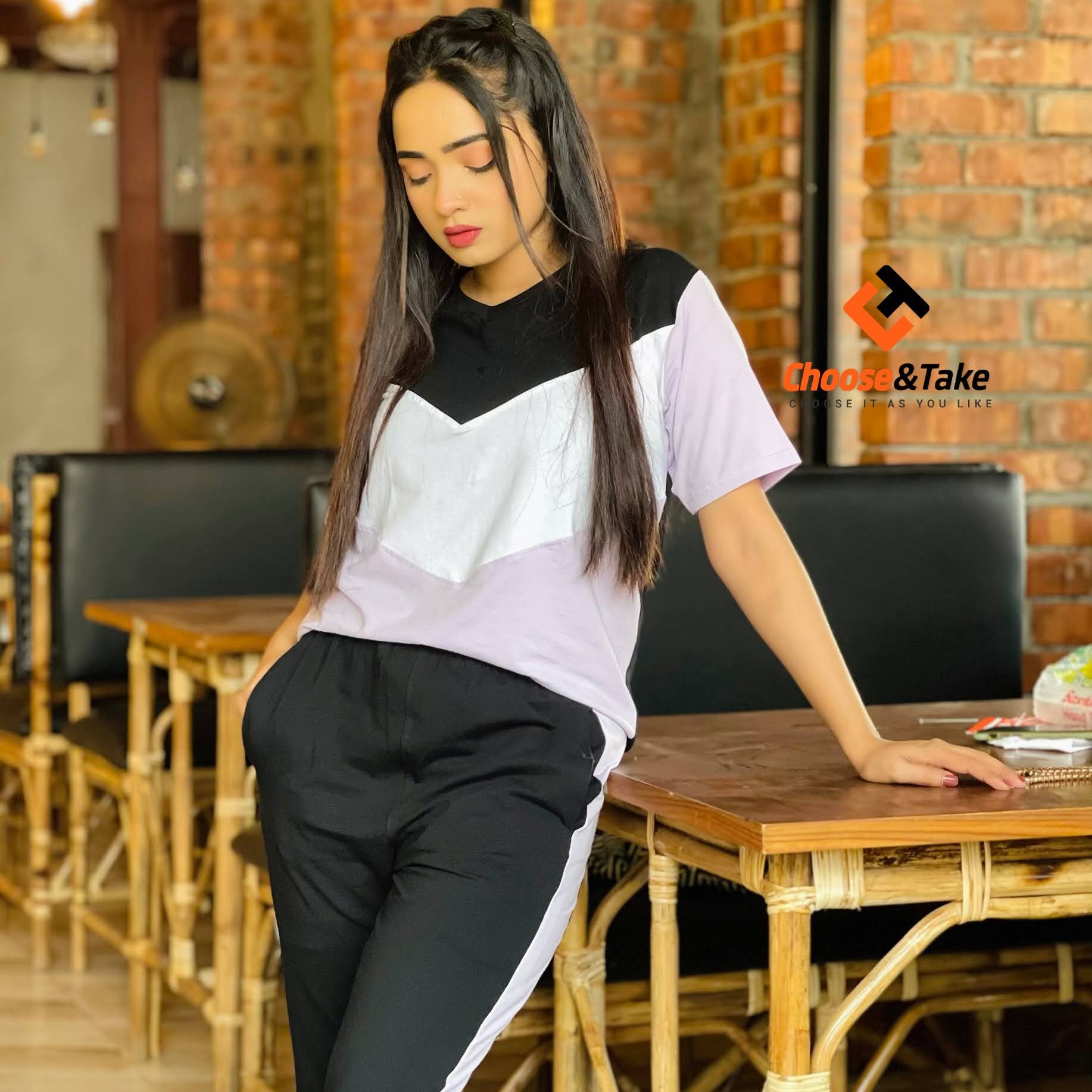 Athletic fineness Embracing Girls Track Suit