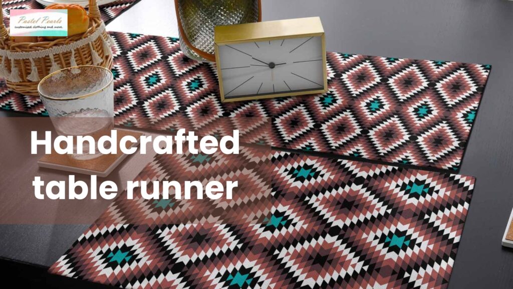 Handcrafted Table Runner: Elevate Your Dining Space with Elegance