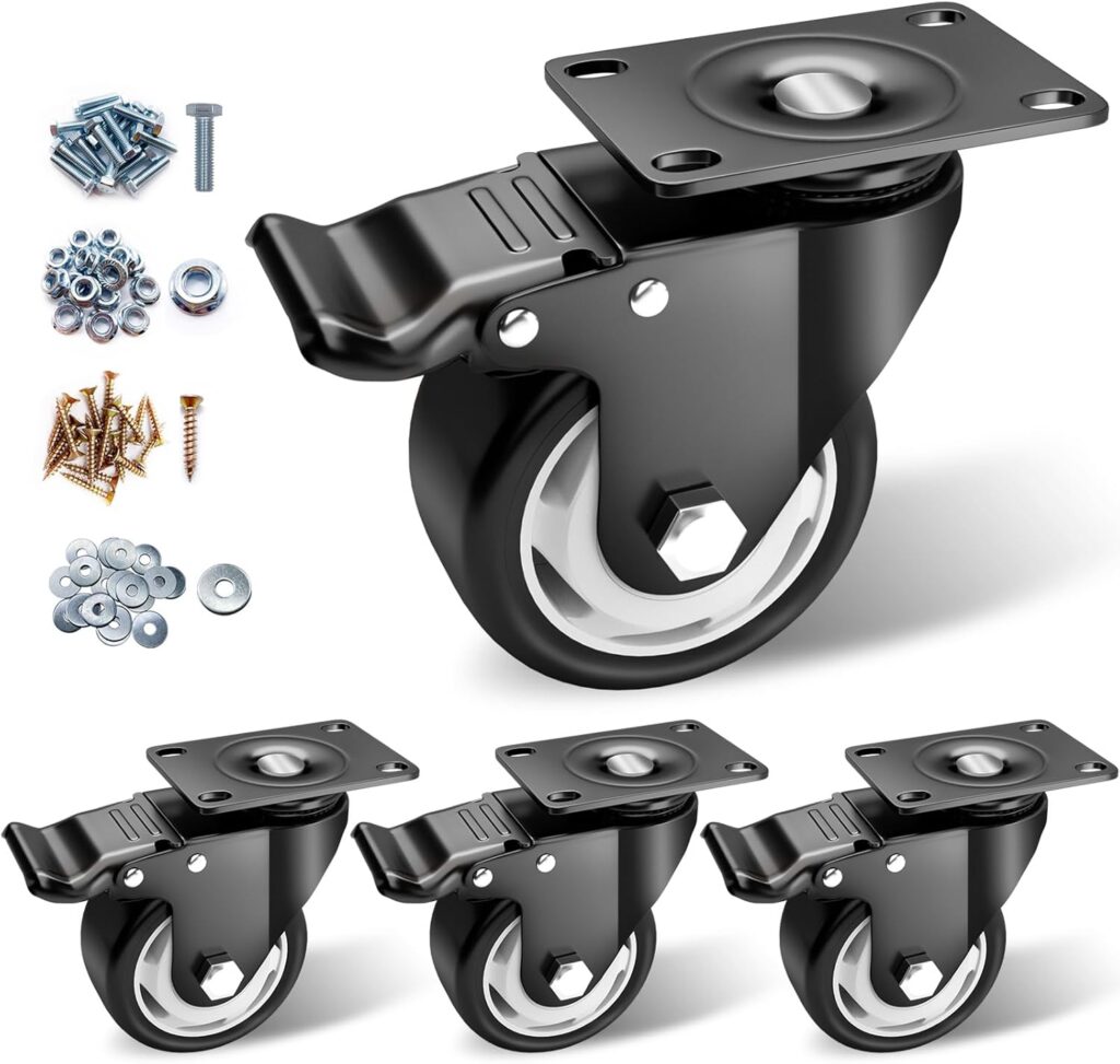 What Are Casters with Lock | Heavy Duty Caster Wheels