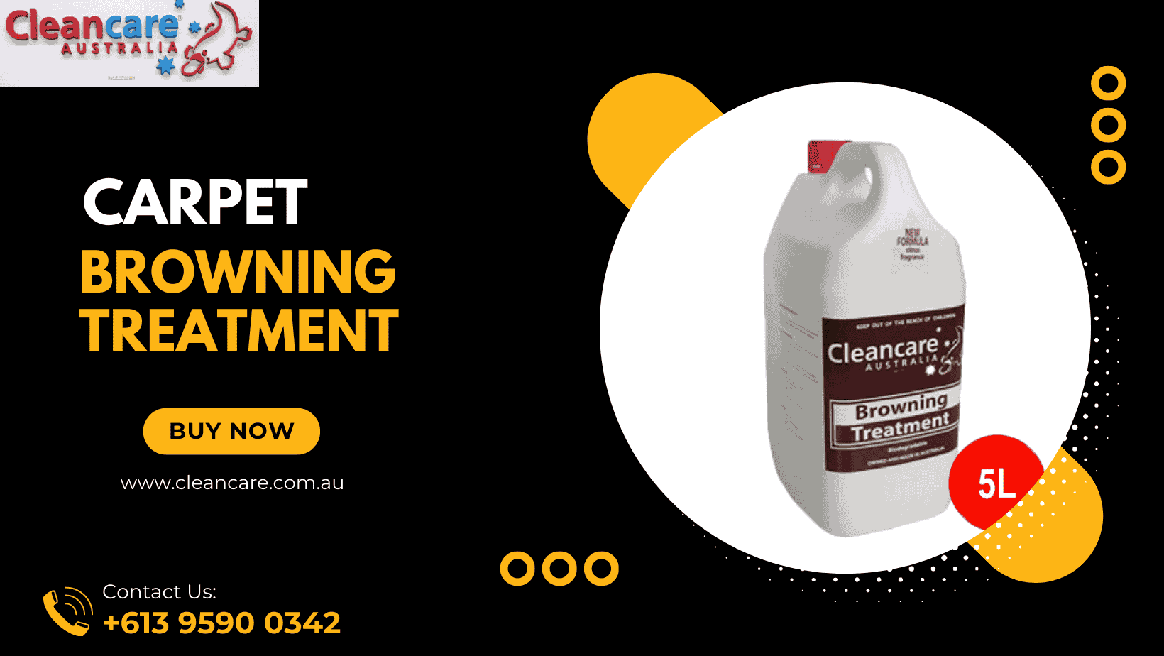 Revive Upholstery with Cleancare’s Carpet Browning Treatment