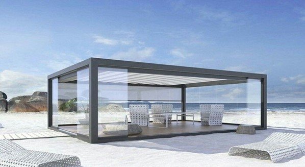 Experience Luxury Outdoor Living with Aluminum Pergola