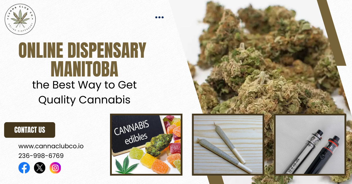 Online Dispensary Manitoba the Best Way to Get Quality Cannabis