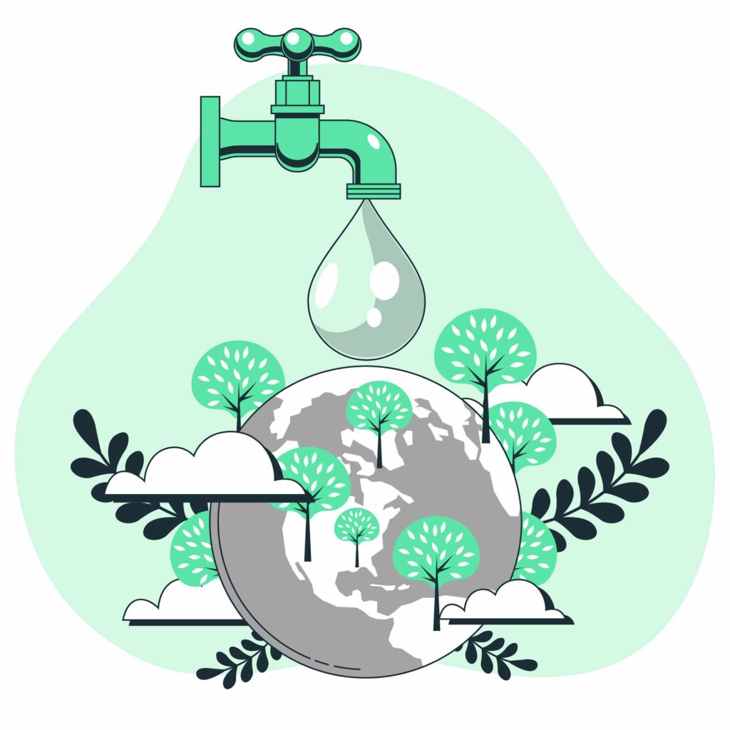 The Role of Water Reuse and Recycling Systems in Mitigating