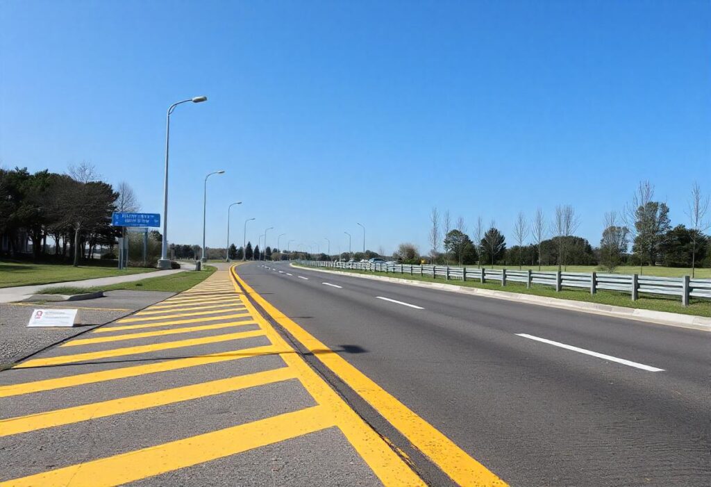 How Professional Road Markings Enhance Safety and Efficiency