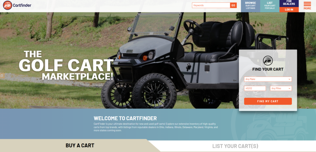 CartFinder – Your Trusted Marketplace for Golf Carts