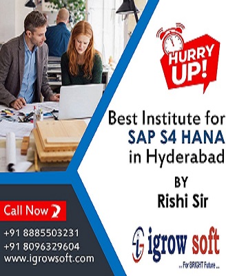 SAP HANA Online Training Institute in Ameerpet | Igrowsoft