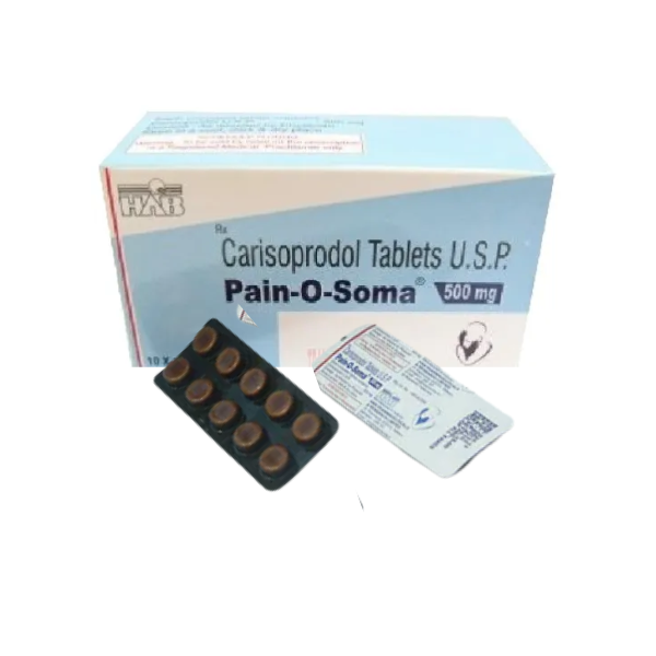Eliminate Muscle Spasms and Tension Using Soma 500 mg