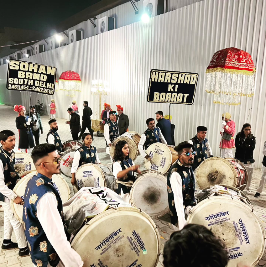 Famous Wedding Band in Delhi – A Grand Celebration with Sohan Lal Ghoriwala