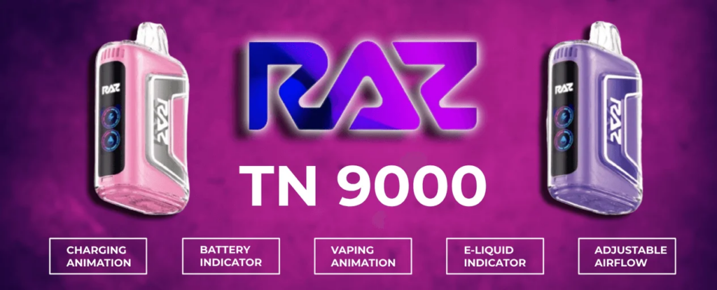 Raz TN9000: All flavors Are ranked