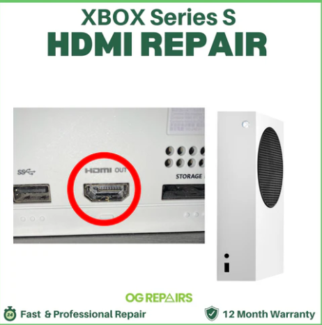Xbox Series S HDMI Repair – Fast & Affordable Solutions by OG Repairs