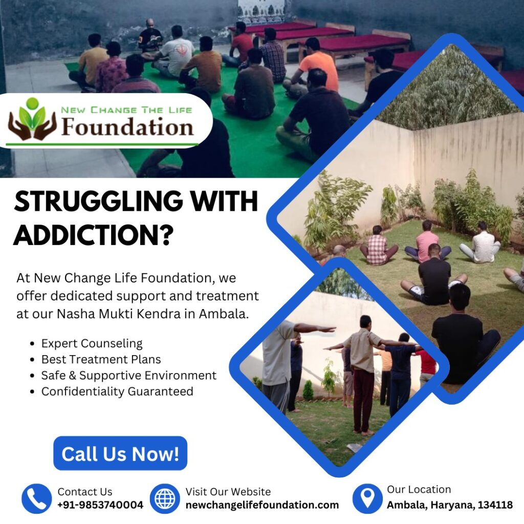 🌟 Break Free, Begin Again – Nasha Mukti Kendra in Chandigarh 🌈