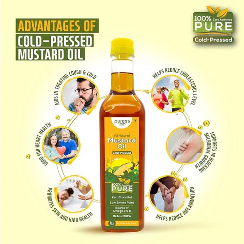 From Farm to Kitchen: The Purity of Cold Pressed Mustard Oil