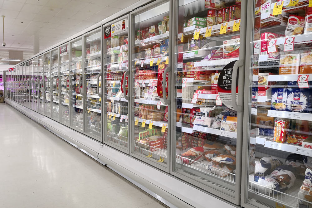 commercial upright fridge