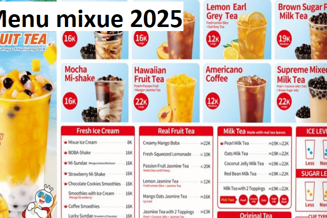 Mixue’s 2025 Menu: Top Drinks & Trends