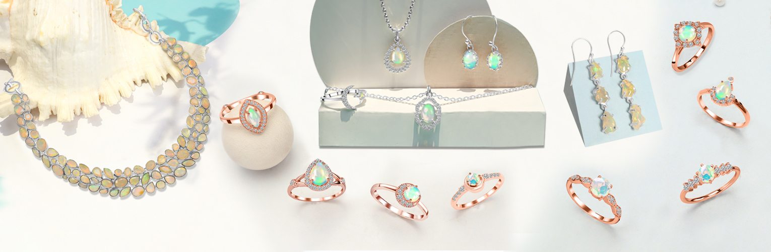 Opal Jewelry That Shimmers With Magical Coloration