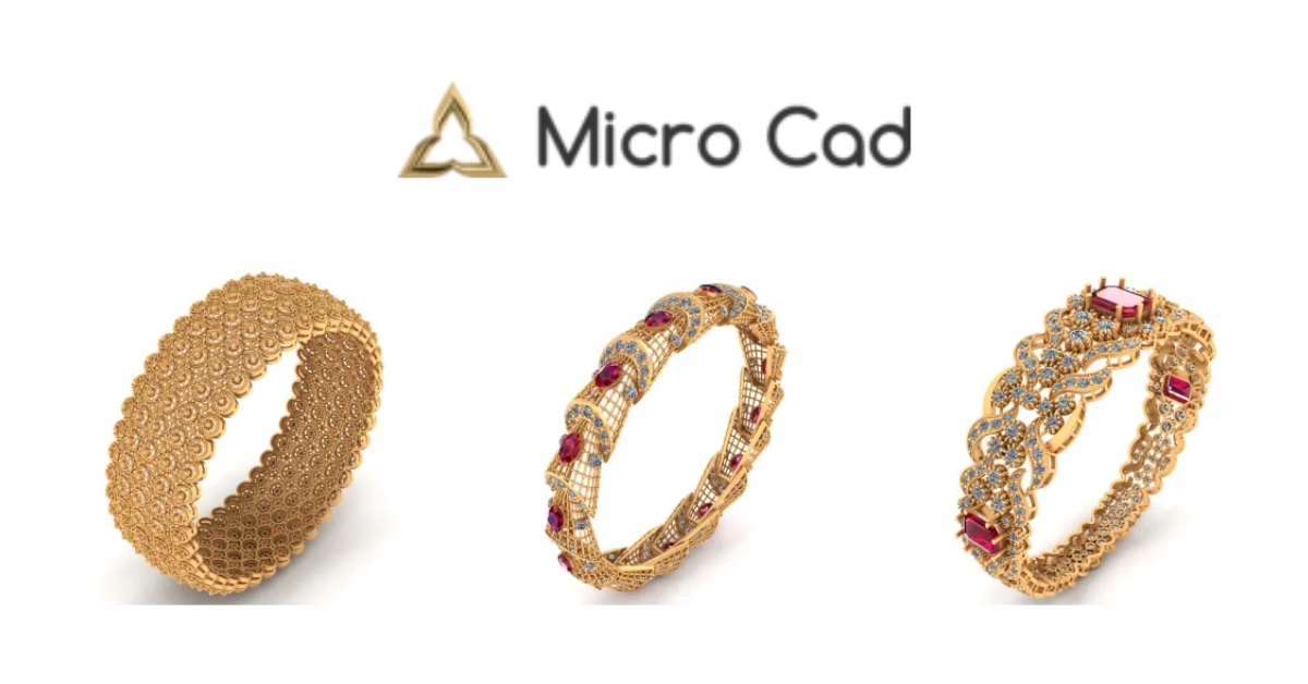Bangles 3D Model – Future of Jewelry Design at Micro Cad
