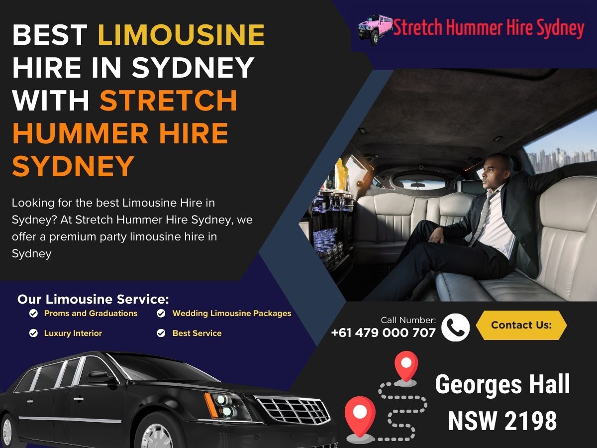 Stretch Hummer Hire Sydney – Luxury, Style & Comfort for Every Occasion