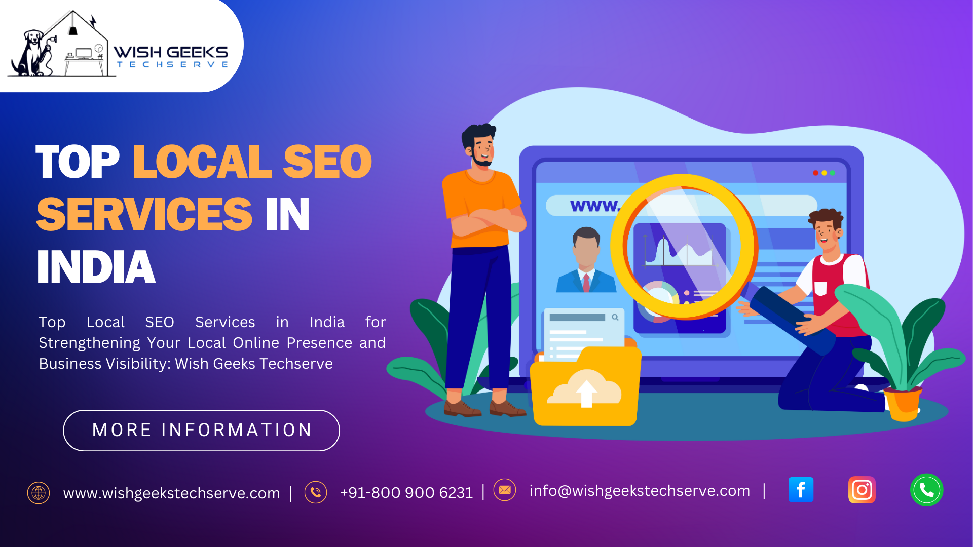 Affordable and Effective Local SEO Services in India to Help You Dominate Nearby Search Results: Wish Geeks Techserve