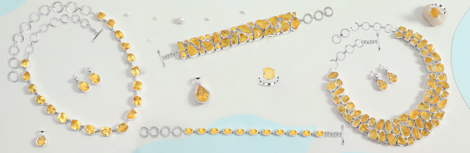 A Touch of Sunshine: Citrine jewelry to Decorate Your Day