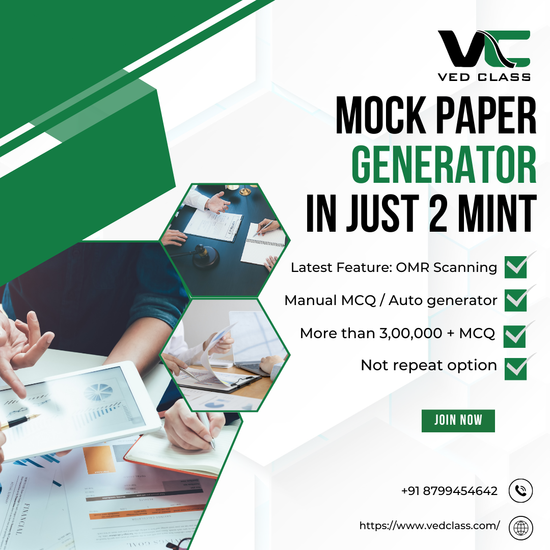 Effortless JEE/NEET Paper Creation With Vedclass PDF Generator App