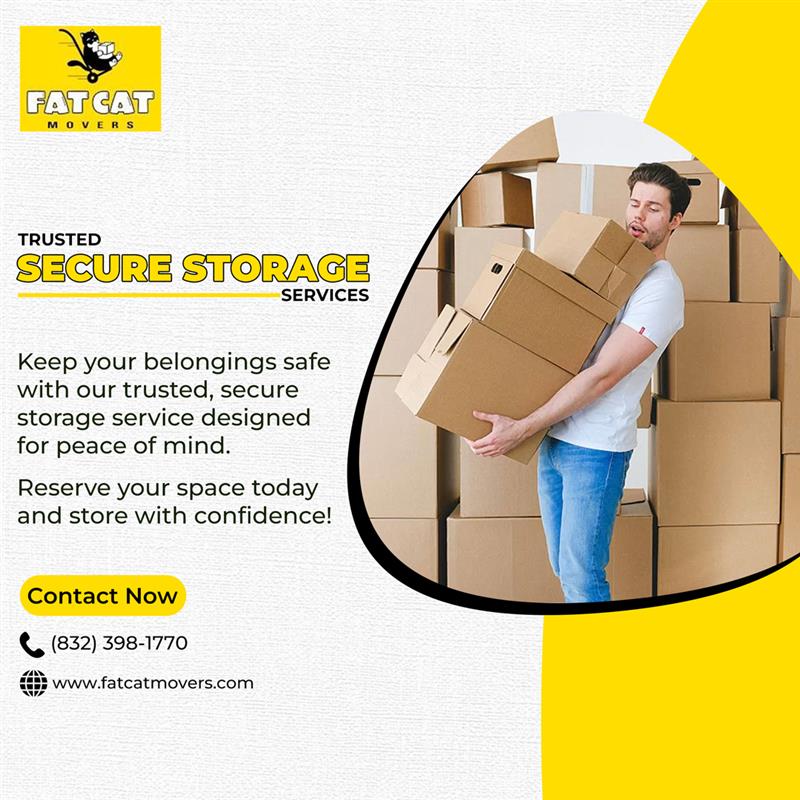 Secure Storage Services Near You in Houston, TX
