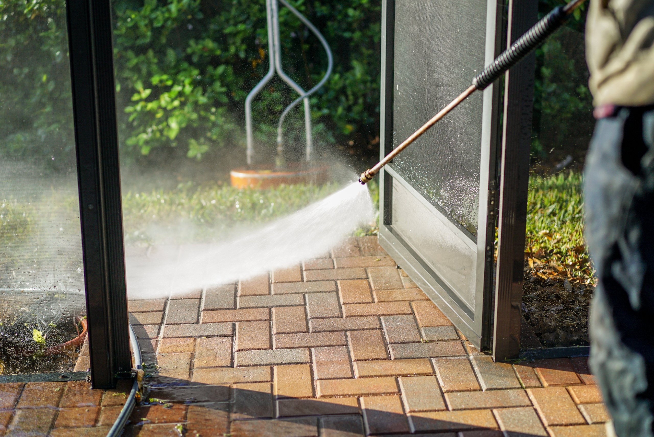 How Patio Pressure Washing in Roseville, Enhances Outdoor Li
