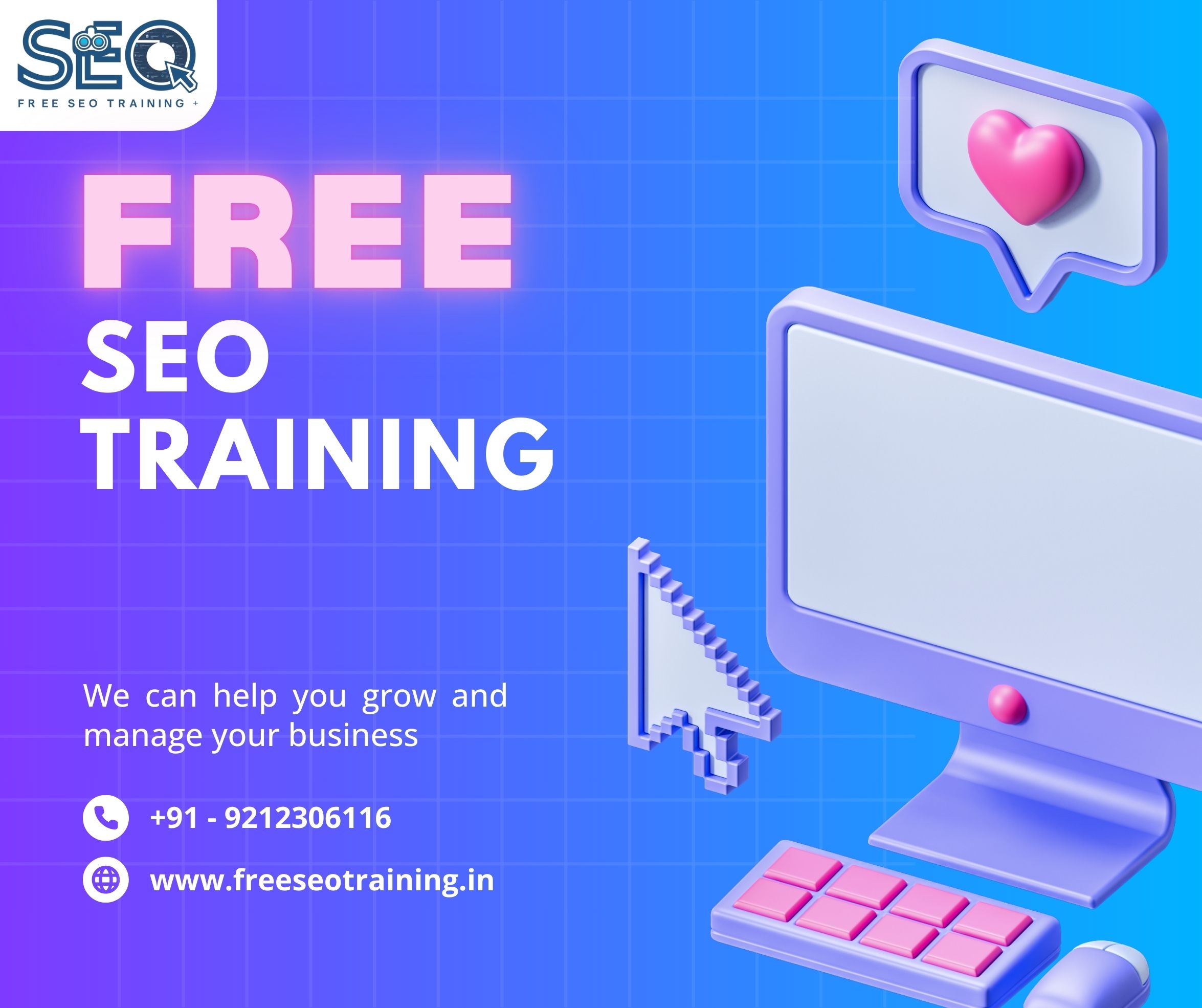 SEO Free Professional Training at Azadpur SEO Learning Center