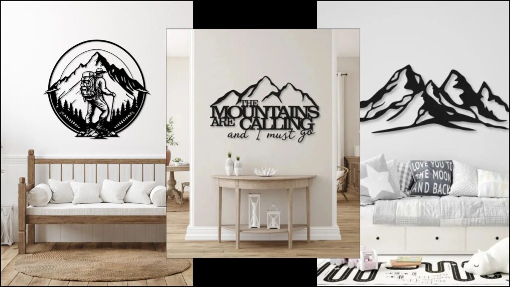 If You Love the Hills, You’ll Love This Mountain-Inspired Metal Wall Art for Your Home