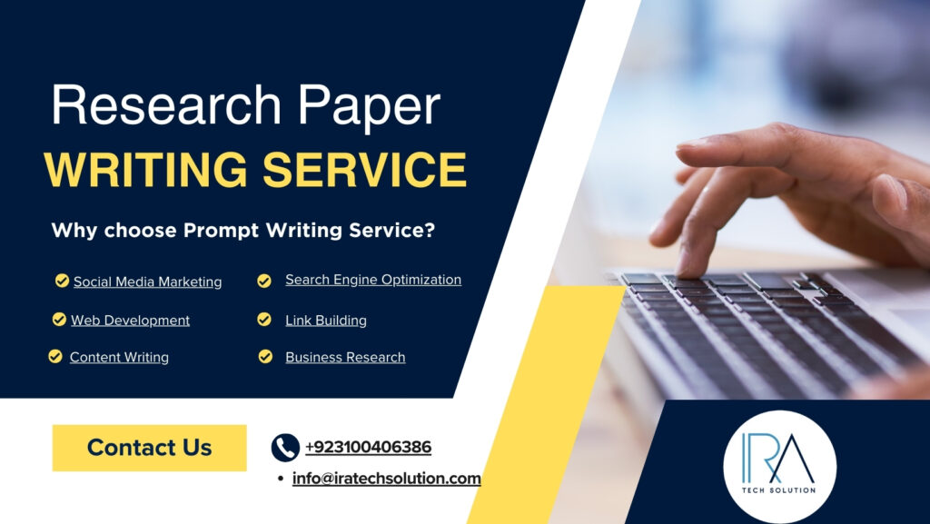 Ace Your Papers with Our Professional Research Paper Writers