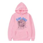 Soft, Warm, and Iconic – Pink Sp5der Hoodie