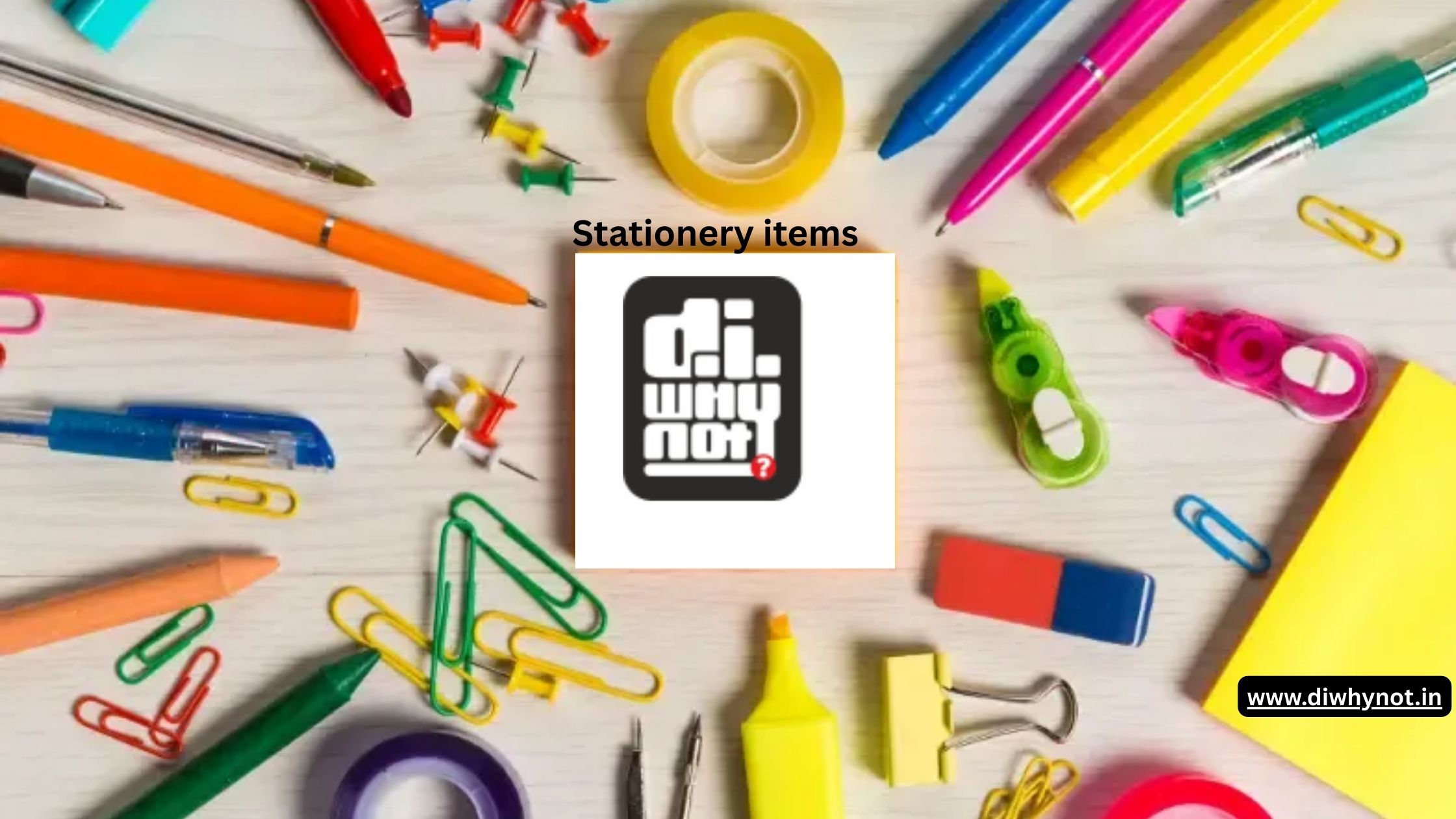 Ultimate Stationery Items List for Office Desk