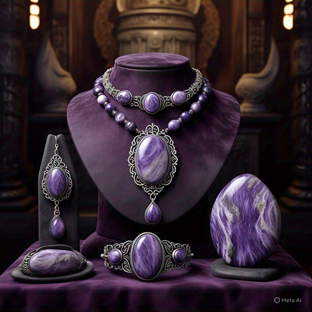 Charoite: The Mysterious Red Gemstone Taking Up The Jewelry Global