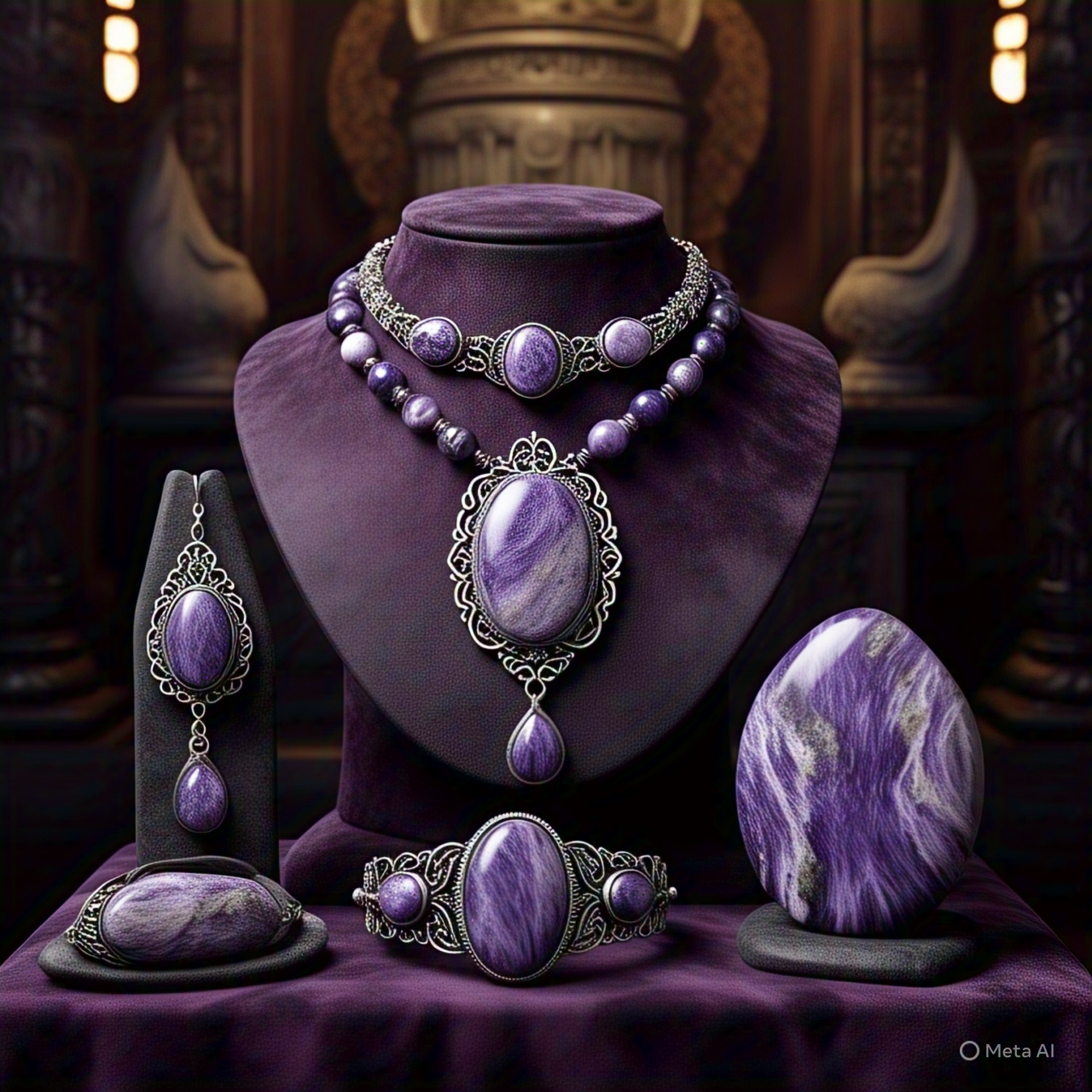 Charoite: The Mysterious Red Gemstone Taking Up The Jewelry Global