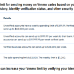 What is the max amount you can Venmo