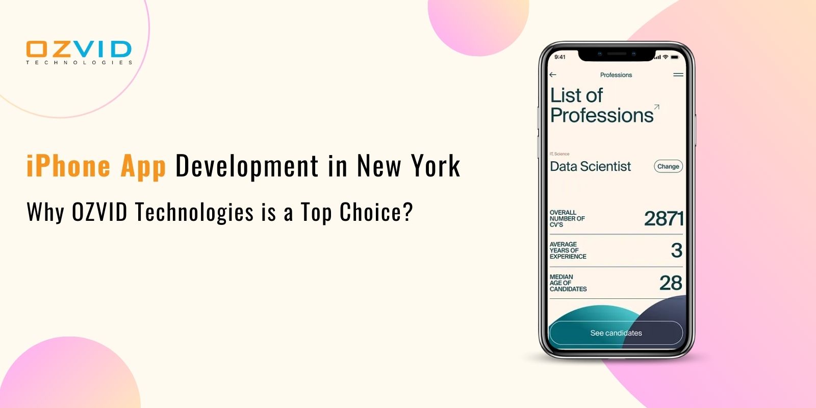 iPhone App Development in New York: Why OZVID Technologies is a Top Choice?