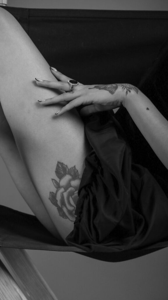 Floral Linework Tattoos: Elegant & Timeless Designs