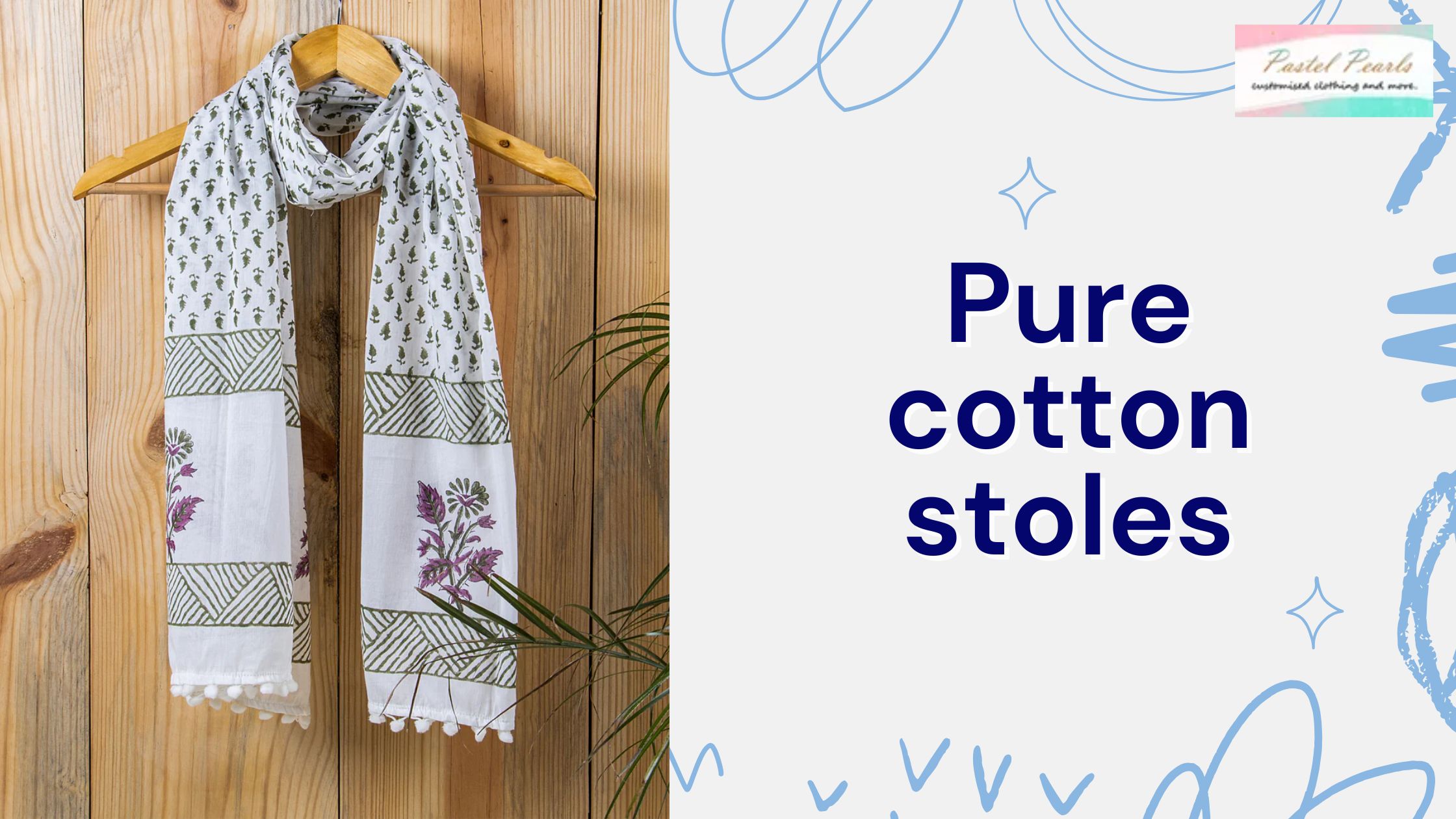 Natural & Nourishing: Why Pure Cotton Stoles Are a Wardrobe Essential